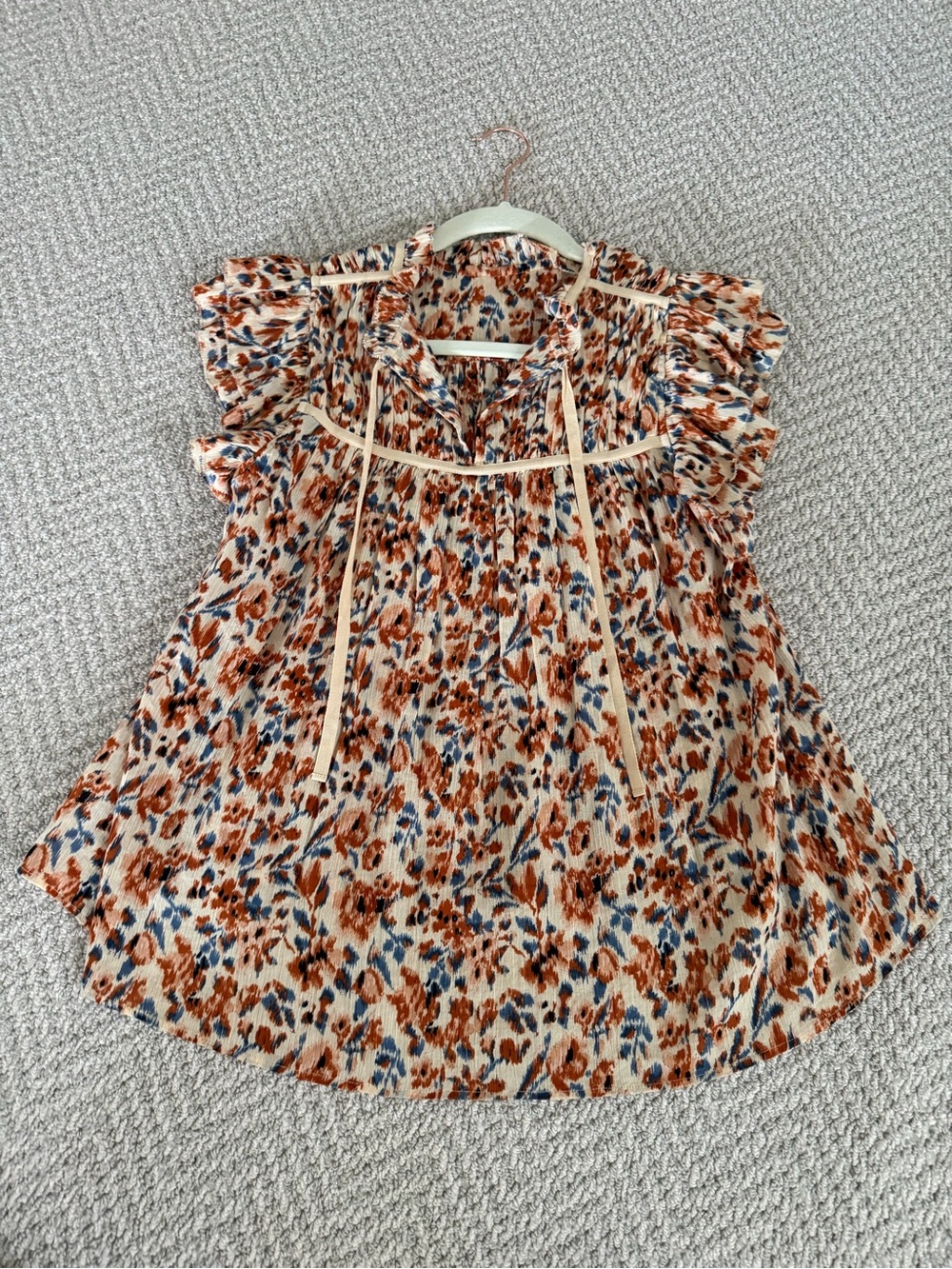 Ulla Johnson floral blouse